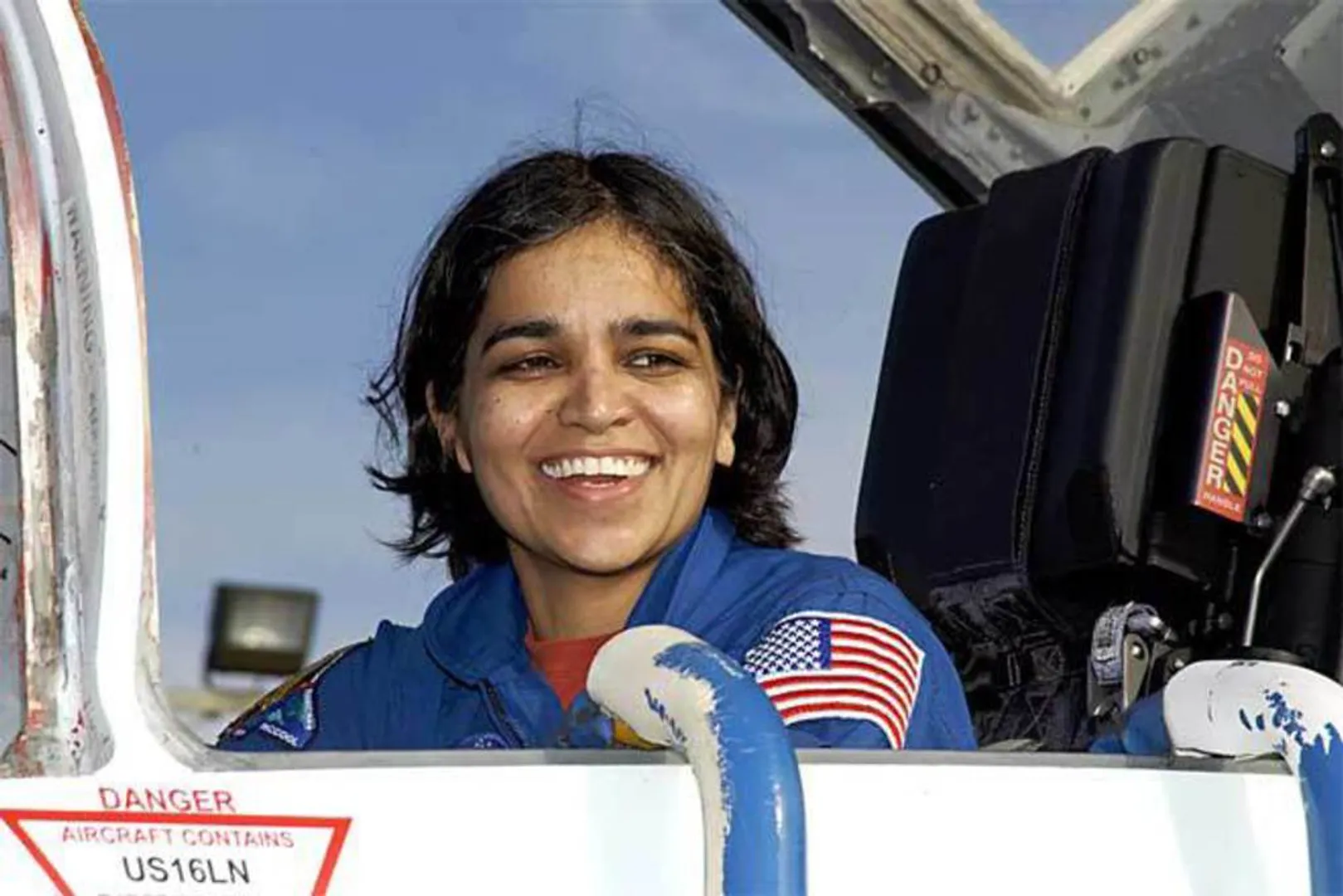 Kalpana chawla flying